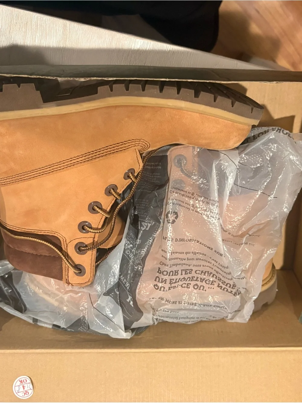 Timberland women’s  Wheat Nubuck Work Boots - Honey Tan